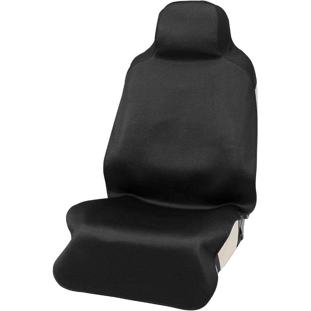 Bonform Mesh Neo Seat Cover Antibacterial Waterproof Front Seat Black 4118-10BK