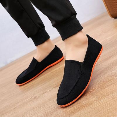 Stylish Loafers Males Casual Canvas Sneakers Plus Size Men Trekking Shoes 2025 Cheap Old Trendy Vintage Dad Driving Shoes Flat