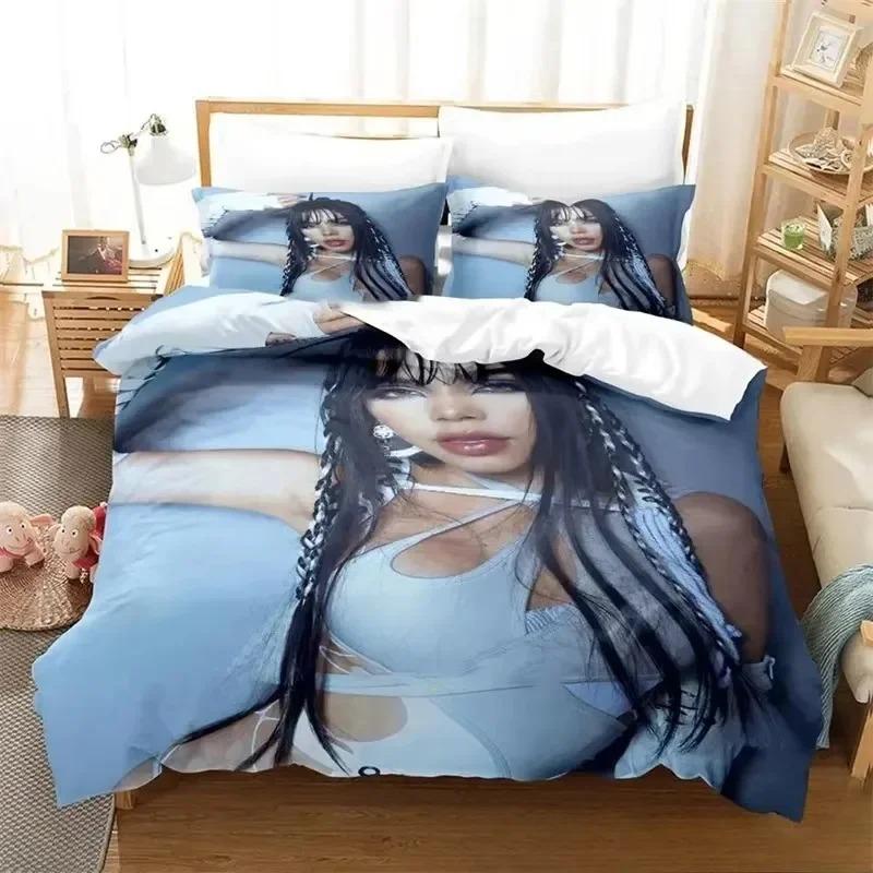 3D Print Kenia K23 OS Beding Set For Bedrom Soft Modern Bedspreads Comefortable Children Kids Soft Duvet Cover Comfortable Quilt Cover And Pilowcase