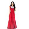In Stock At Actual Price, French Red Sleeveless Suspender Dress for Women's Summer New Waist and Thin Temperament Long Dress Is Popular.