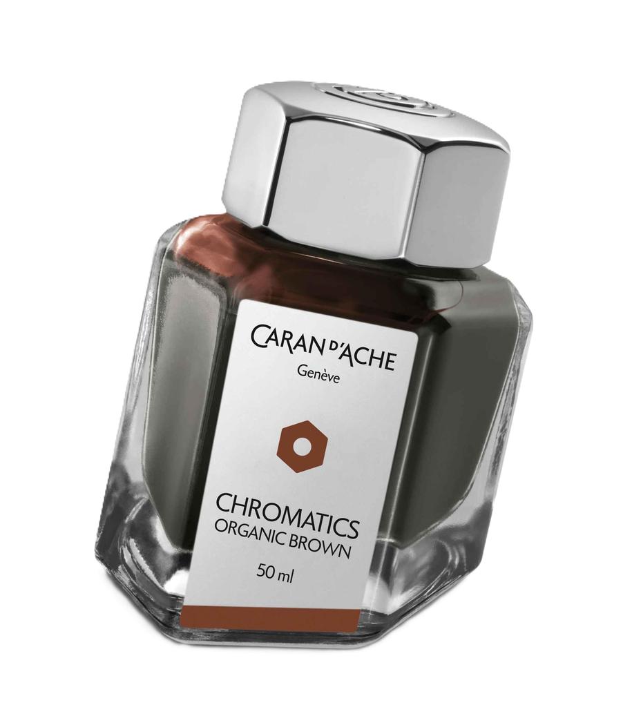 Caran Bottled Organic Officially Imported d'Ache Ink, Brown, 8011-049,