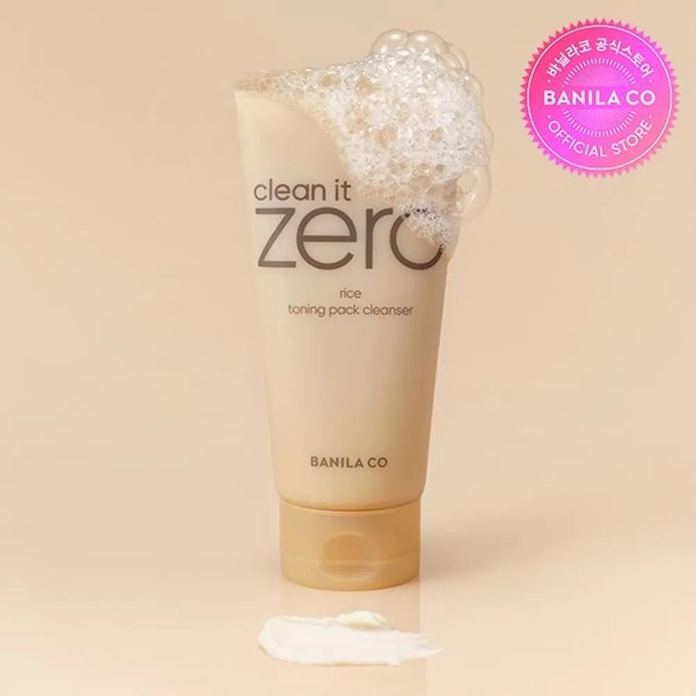 Clean It Zero Rice Toning Pack Cleanser 180g