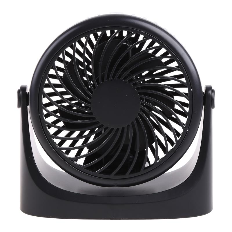 

Мини USB настольный вентилятор небольшой воздушный циркуляционный вентилятор для домашнего офиса автомобиля на открытом воздухе для путешествий чёрный