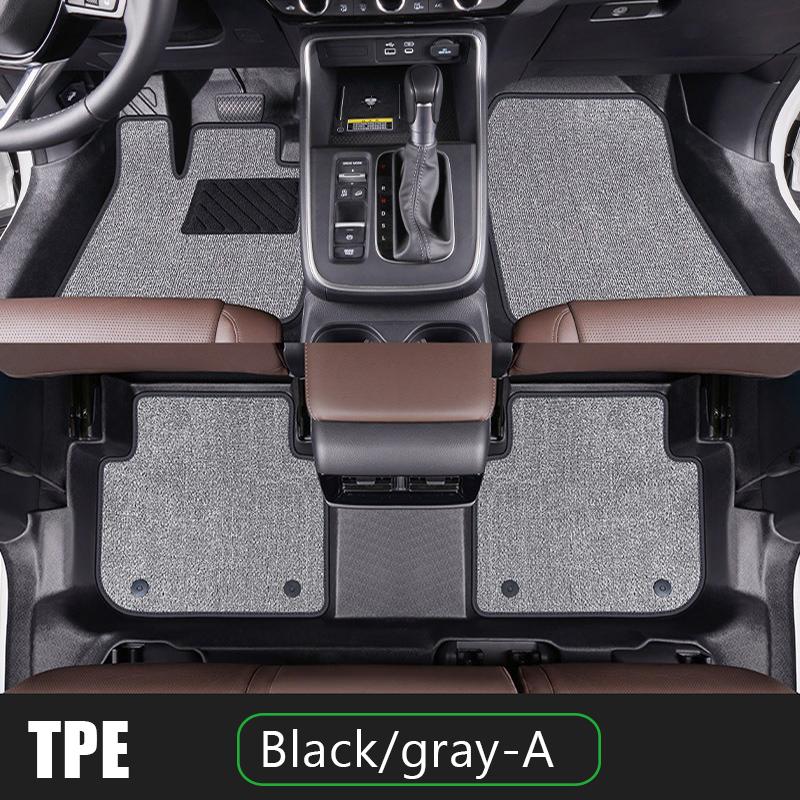 TPE Car Floor Mat For Honda Civic 2012-2016,2016-2025,2025-2025 Wear-resistant Custom Carpet Floor interior Decor Styling Ideas