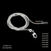 5 Pcs/1 Pcs Men Women Snake Chain Necklace Fashion Wedding Party Exquisite Jewelry (16/18/20/22/24/26/28/30inch)