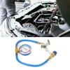 Ein R134A Kältemittel-Füllrohr Nachfüllschlauch mit Manometeradapter Auto-Klimaanlagen-Reparaturwerkzeug