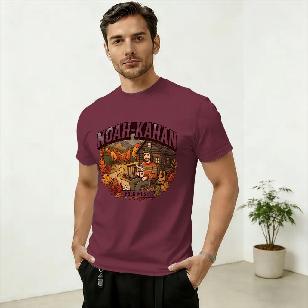 Noahs Kahans Art Bootleg Merch T Shirt Summer Harajuku TShirts Unisex Cotton ONeck Plus Size Top Tees Short Sleeve Classic Tshirt