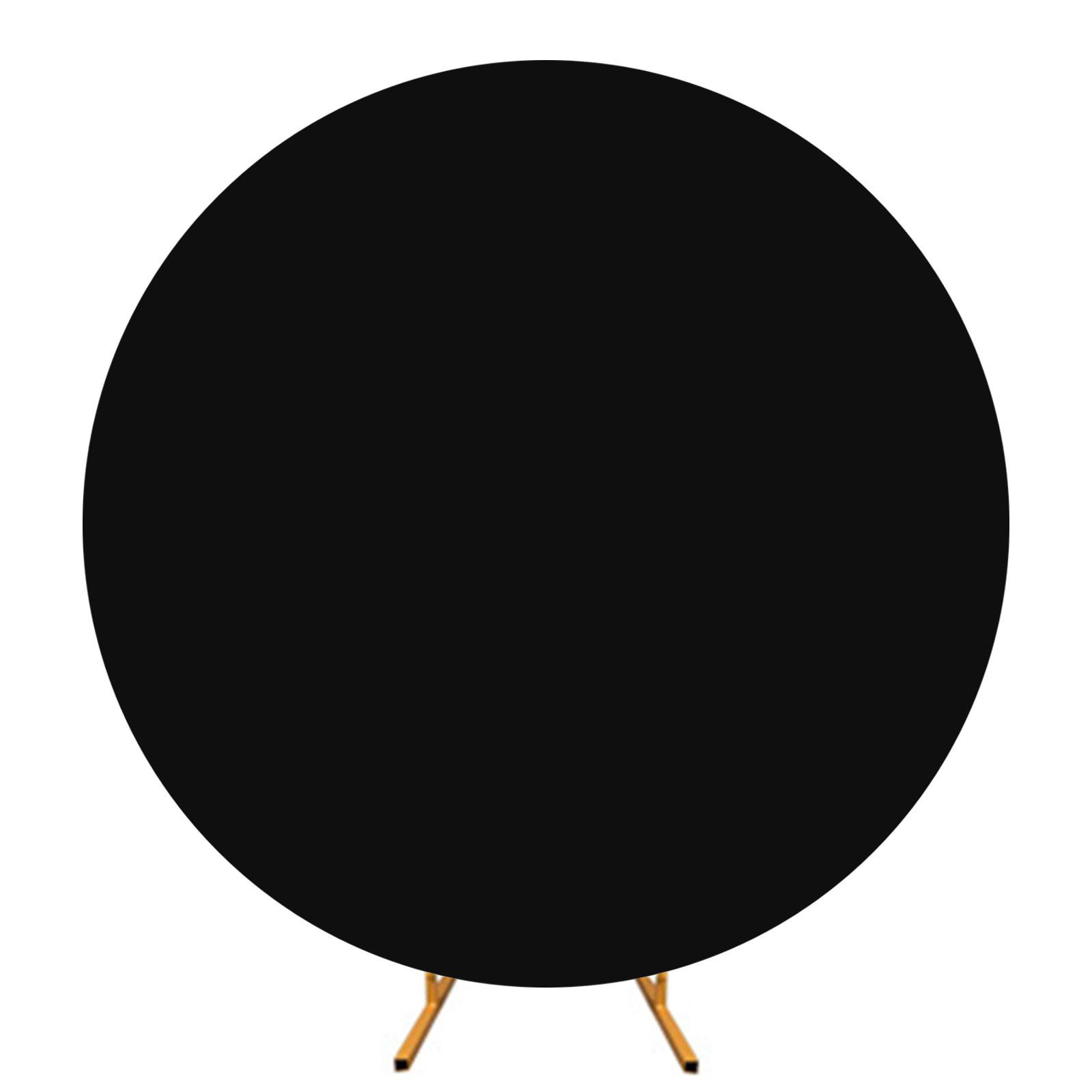 

Элегантный чехол из полиэстера для круглой арки для свадебного и вечернего украшения, чехол для фона с резинками и пряжками 9