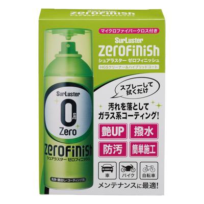SurLuster Zero Finish Cleaner Coating mit für Straße Unlackiert und Metall Hält Ungefähr 2 Deckt Ungefähr 5 & Tuch, 300ml, Glasbasiert