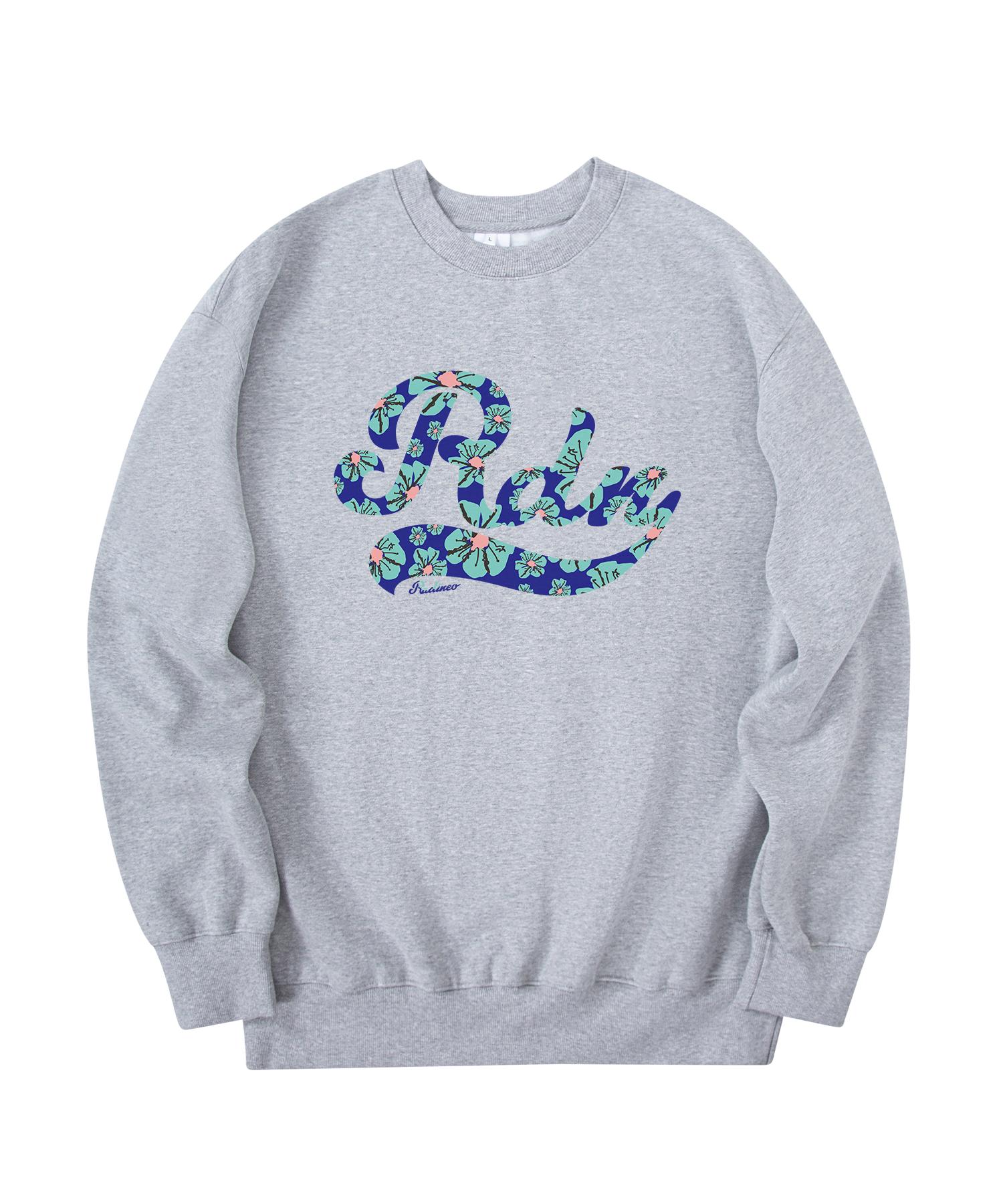 Radineo Aldien Flower Sweatshirt Gray Xl