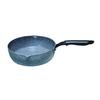 Nansen Japan Frying Pan, Gray, 26cm, Deep and Convenient