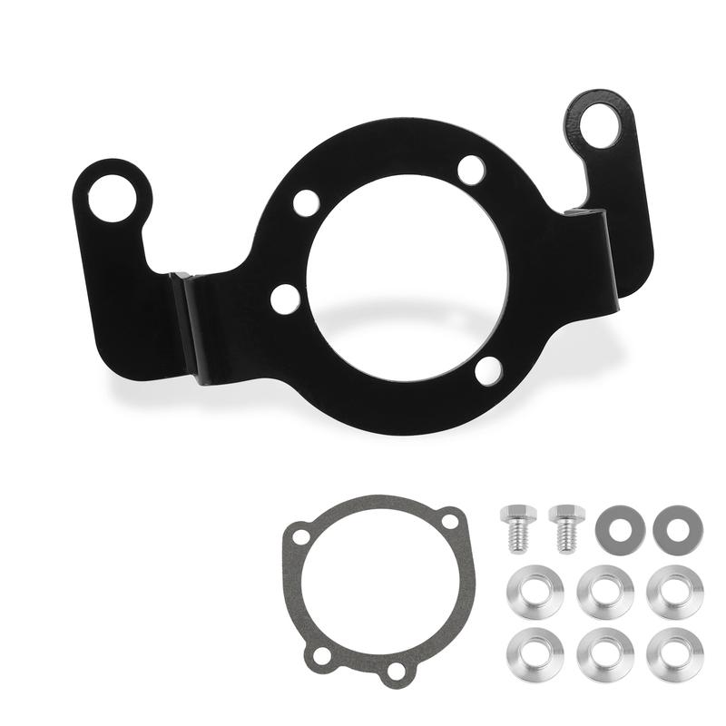 Kompatybilny z Harley Softail Tour Street Glide Ultra Classic Road King Zestaw Systemu Filtra Powietrza Oczyszczacza Wspornika Dolotowego