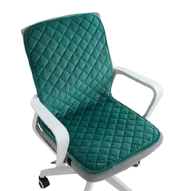 Heated Seat Cover Heated Seat Cushion for Back and Seat,Seat Warmer with 9 Level Temperature Control for Home Office темно-зеленого
