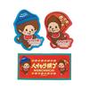 Haikara Yokocho Monchhichi Collaboration Sticker Set 3 StationeryOffice Supplies