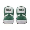 Nike Sb Zoom Blazer Mid Fir White  Skateboard Shoes FD0731-300