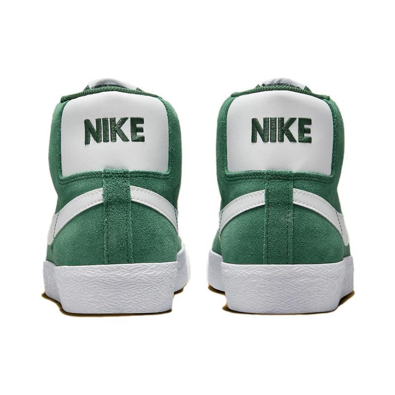 Nike Sb Zoom Blazer Mid Fir White  Skateboard Shoes FD0731-300