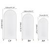 Arch Backdrop Background Cover Birthday Party Banquets Decoration for Wedding Double Sided Elastic Arched Fabric 3 Sizes