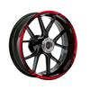 Wheel Sticker Bike Rim Sticker Wheel Hub Stripe Decal Tape Decal for 12" 13