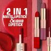 2-in-1 Lipstick & Gloss Hybrid with Matte Finish | All-Day Festival Makeup for Casual, Work & Celebration