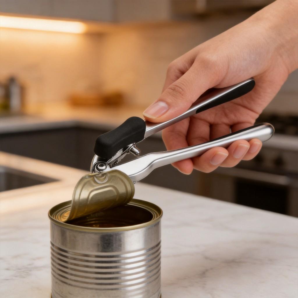 Creative Zinc Alloy Can Opener With Portable Design For Kitchen And Beer Enthusiasts