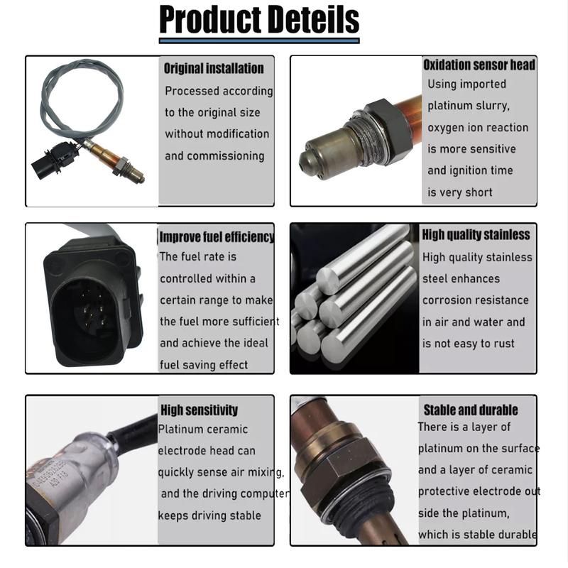 0258017124 New LSU4.9 Lambda Oxygen O2 Sensor For BMW X5 E70 xDrive 4.8 2007-2013 11787557223 0 258 017 124