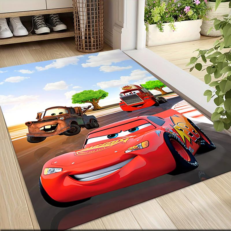 Cars Adventure Carpet Rug Soft Washable Antislip Home Living Room Sofa Mats Personalized Christmas Rug