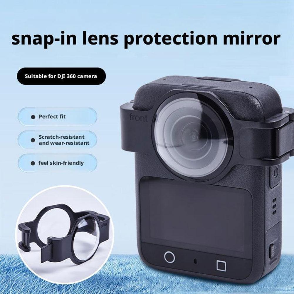 Snap-On Lens Protector for OSMO360 Lens Protector Camera Protector Cover Anti-Scratch Lens Guards For DJI Osmo 360 Camera Acces