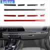 For Porsche 992 911 -2024 Carbon Fiber Center Console Decorative Strip Interior Car Accessories Cover Soft Stickers Trim