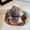 Geometric Pattern Travel Duffel Bag with Multiple Pockets Large Capacity Weekend Carry On Bag