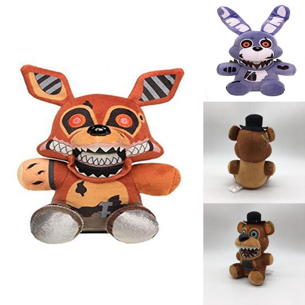 Five Nights At Freddy's Plush Toy Soft Stuffed Animal Chica Bonny Foxy Kids Gift 18cm