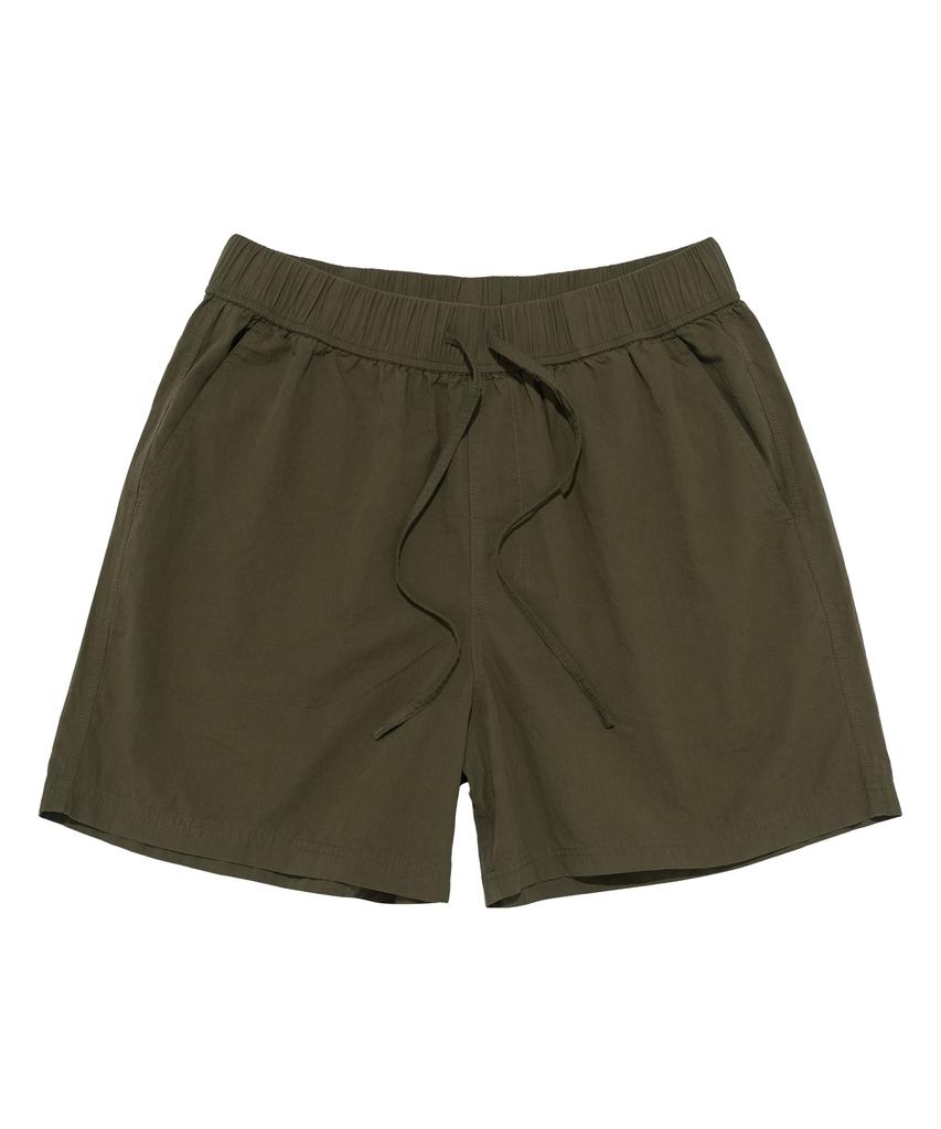 Billalei Daily Easy Cotton Men'S Shorts - Deep Olive