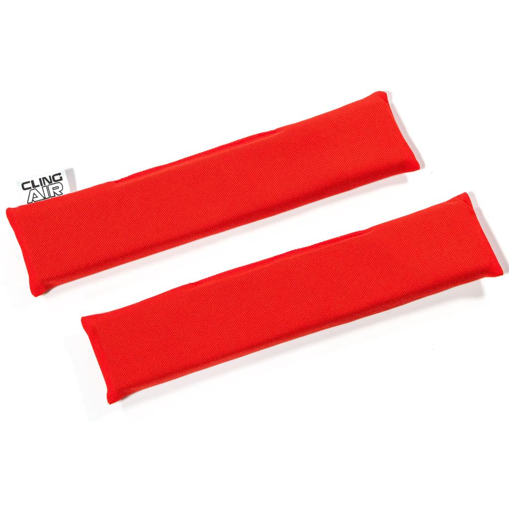 CLINGAIR Bucket Seat Lumbar Support, Large, 15mm, Red, K-CS7