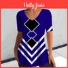 New 2024 Summer Fashion Womens Tshirt Vneck Daily Top Casual 3d Printed T Shirt For Women Streetwear Shirt Harajuku Clothes