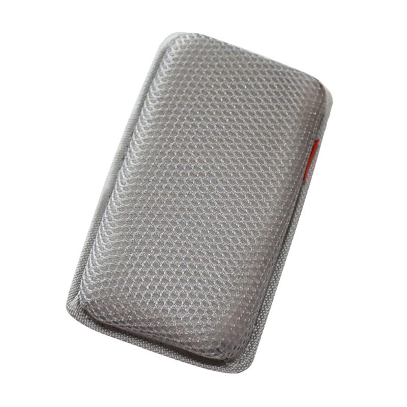 

10cm x 18cm Sponge Leg Cushion Comfortable and Elastic Knee Pad Pillow Protector and Elbow Guard for Car Driving Use сірий колір