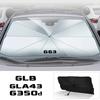 GNXH4 Car Insulated Windshield Sunshade for Mercedes Benz G63 G350d G500 GLA GLA43 GLB GLC GLC43 GLE GLK GLE GLS 63 Car Sunshade