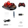 Remote Control Airplane Mini Drone One Key Take Off-Landing 3 in 1 Toy Altitude Hold Headless Mode 360 Degree Flips Car Mode Boys Girls Toy