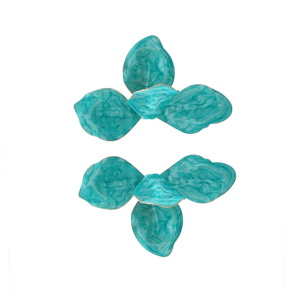 Unique Flower Studs Earrings Waterproof Earrings Fashion Ear Jewelry Alloy Texture Suitable for Various Occasion Wear