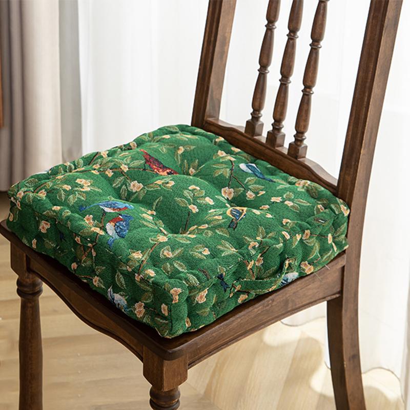 Thicken Square Cushion 45x45cm Vintage Handle Soft Floor Cushion Pillows Tatami Seat Office Chair Cushion Meditation Yoga Mat 40x40cm 6540₽