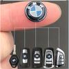 Auto Metall Logo Schlüssel Emblem Aufkleber Dekoration Für BMW Performance Alpina E46 E60 E90 E39 E87 E36 E92 E70 E91 X3 X5 X1 X2 X4 X6 X7