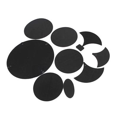 Almofadas Silenciadoras para Bateria Silenciadores de Batida Pad de Prática de Espuma de Borracha para Bateria Amortecedores de Tambor Acessórios para Caixa de Marcha Fácil de Usar