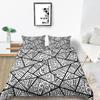 3D Bedding Set Microfiber Fabric Quilt Cover and Pillowcase 2 or 3 Pieces of Graphic Printing Full-size Washable and Comfortable Bedding