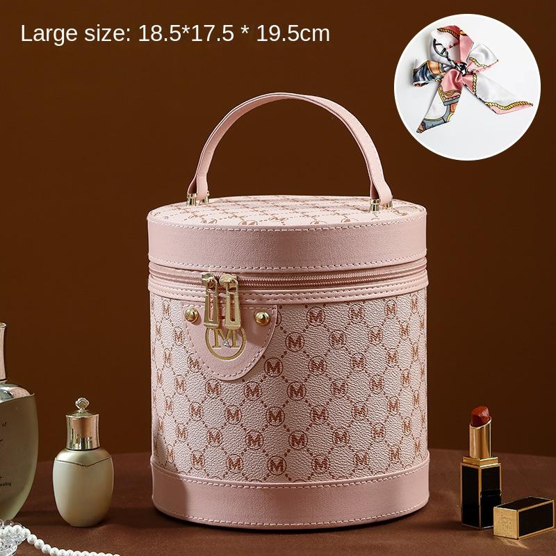 Maillard Color Bucket Bag Kosmetické pouzdro Velkokapacitní kosmetická taška na suvenýry Multifunkční voděodolná přenosná