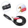 1.5m/ 5ft Stereo Audio Splitter Patch Y Cable Cord 1 XLR Female To 2 RCA Male Plug