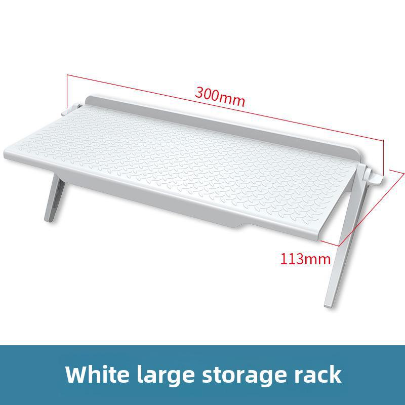 Punch-Free TV & Monitor Storage Rack for Set-Top Box and Router