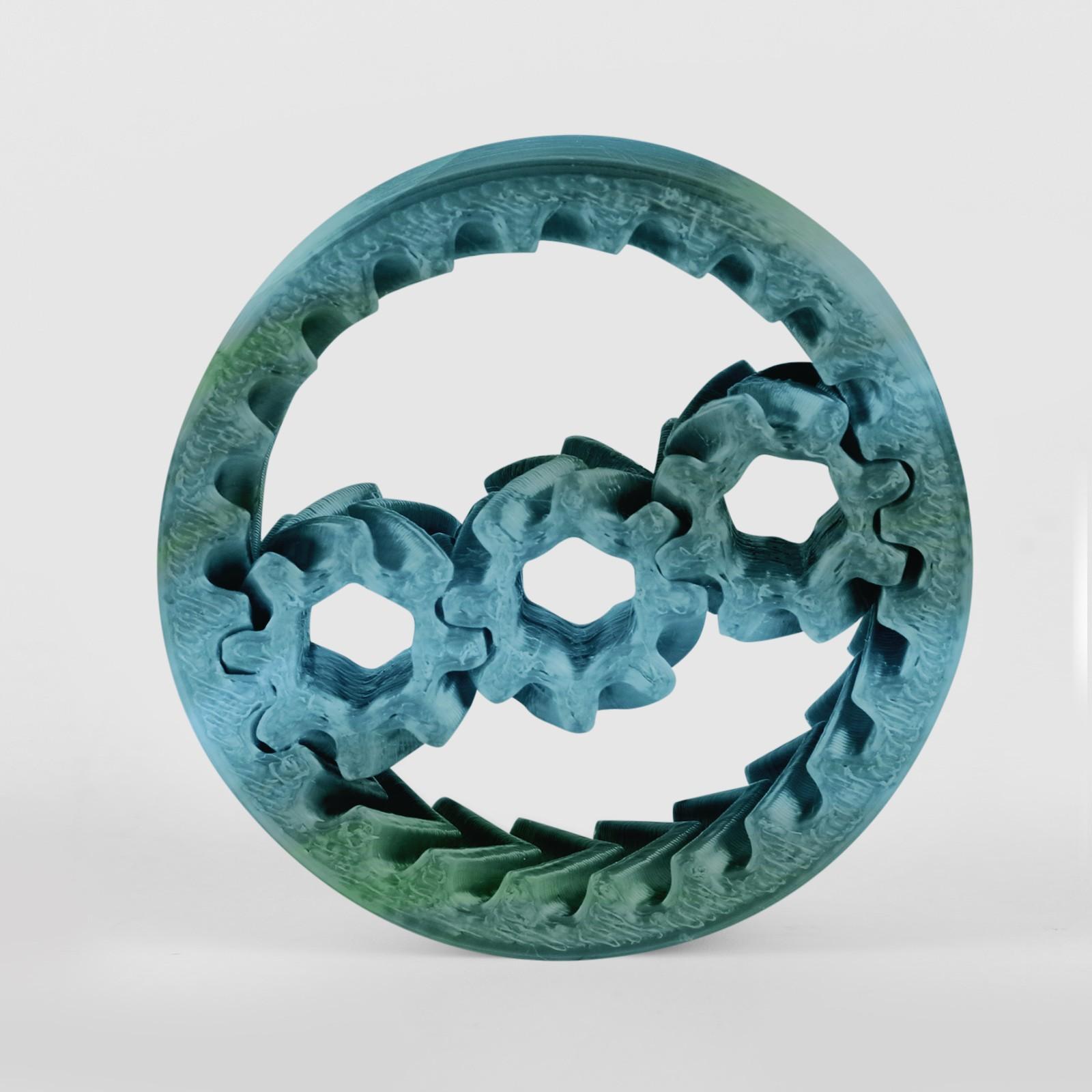 

Напечатанный на 3D-принтере быстрый планетарный редуктор с качающимся рычагом, освобождающий от нагрузки, новый взгляд на классический освобождающий рычаг One Size