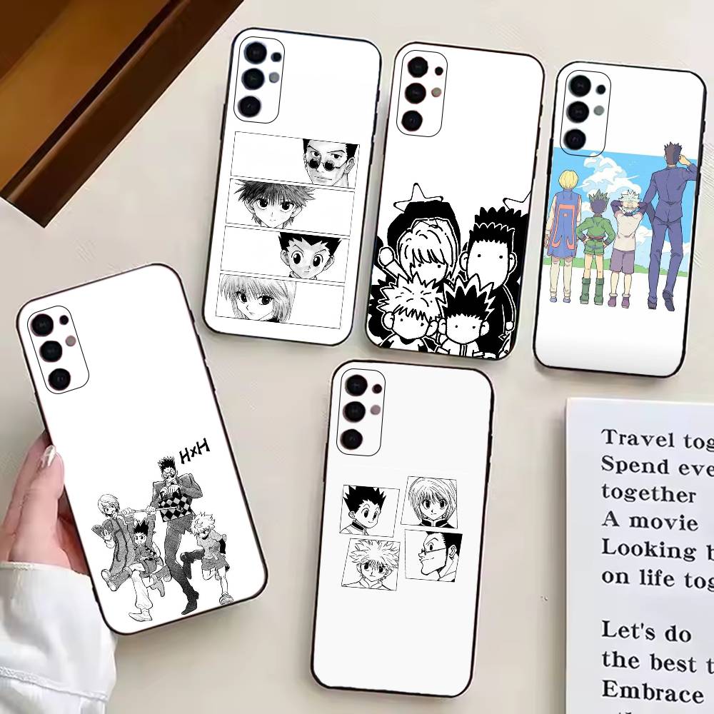 Hunter X Hunter Japanese Manga Phone Case Black Silicone Soft For Samsung S25,S24,S21,S22,S23,S30,Ultra,S20,Plus,Fe,Lite