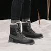 Winter Übergröße Schneestiefel High Top Thermische Baumwollstiefel Herren Baumwollschuhe Polarkreis Modestiefel Lokomotivstiefel Schuhe