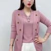 Frühling/Herbst Neuer Stil Passendes Mode-Zweiteiler-Set für Damen Übergröße