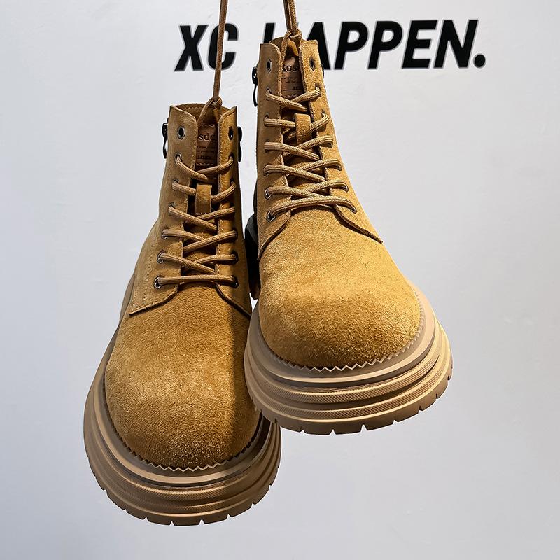 British Martin boots in the autumn and winter of 2024 new thick-soled versatile retro tooling explosive short boots 81589-A