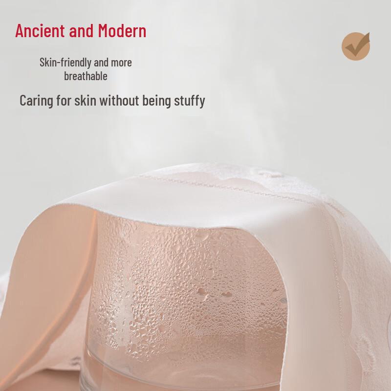 Gujin Women's Mid-High Waist Cotton Antibacterial Briefs